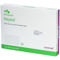Mepitel Wunddistanzgitter 8x10cm (5 Stk)