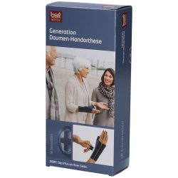 bort Generation Daumen-Handbandage S rechts blau (1 Stück)