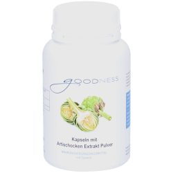 Goodness Artischocken-Kapseln 500mg Cynarin (100 Stk)