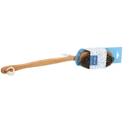 Herba Bade- und Massageb&uuml;rste, Rosshaar und Pflanzenfaser, Buchenholz 
FSC&reg; zertifiziert