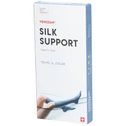 VENOSAN SILK A-D Support Socks, Grösse M, marine (1 Stk)