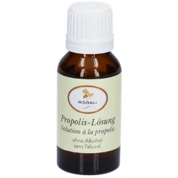 RÖÖSLI KOSMETIKA Propolis-Lösung, Ohne Alkohol (20ml)