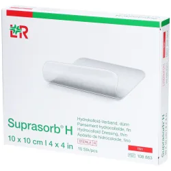 Suprasorb H Dünn 10x10cm (10 Stk)