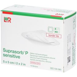 Suprasorb P sensitive border lite 5x5cm