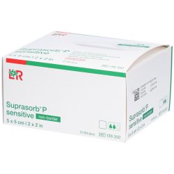 Suprasorb P sensitive non-border 5x5cm