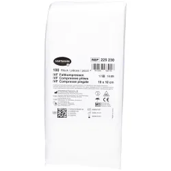 IVF Faltkompresse T17, 10x10cm, 16-fach (100 Stk)