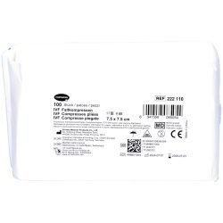 Ivf® Faltkompresse Typ 17, 7.5x7.5 cm, 8-fach,