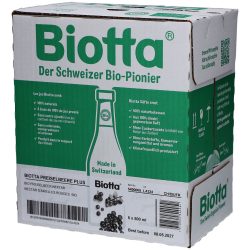 Biotta Preiselbeere Plus (6x5 Deziliter)