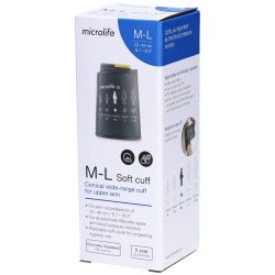 Microlife Manschette Oberarm M-L 22-42cm anthrazit (1 Stück)