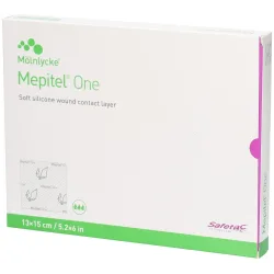 Mepitel One Silikon-Netzverband, 13x15xm (5 Stk)