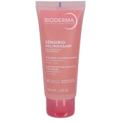 BIODERMA - Sensibio Gel Moussant Mildes, beruhigendes Mizellenreinigungsgel für empfindliche Haut, 100  ml