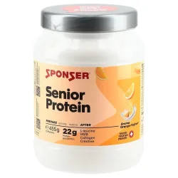 Sponser Senior Protein Orangen Yoghurt 455 g Proteinpulver Weiss, Herren, Größe: 0
