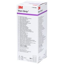 3M Steri-Strip 3x75mm weiss verstärkt (50x5 Stk)