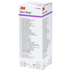 3M Steri-Strip 3x75mm weiss verstärkt (50x5 Stk)