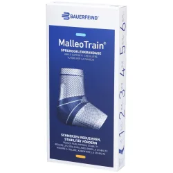 MalleoTrain Aktivbandage Grösse 4 rechts titan (1 Stk)
