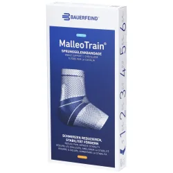 MalleoTrain Aktivbandage Grösse 5 rechts titan (1 Stk)