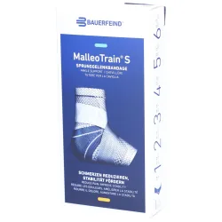 MalleoTrain S Aktivbandage Grösse 3 rechts titan (1 Stk)