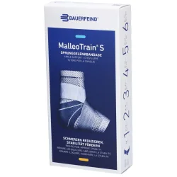 MalleoTrain S Aktivbandage Grösse 3 links titan (1 Stk)