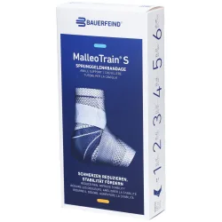 MalleoTrain S Aktivbandage Grösse 4 links titan (1 Stk)