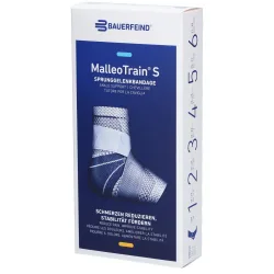 MalleoTrain S Aktivbandage Grösse 5 links titan (1 Stk)