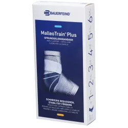 MalleoTrain Plus Aktivbandage Grösse 2 links titan (1 Stk)