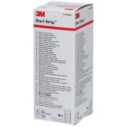 3M Steri-Strip Wundverschlussstreifen, 6x75mm, weiss, verstärkt (50x3 Stk)