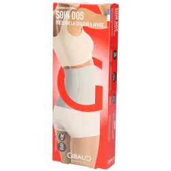 GIBAUD Nierenwärmer Chaleur 75-90cm, anthrazit (1 Stk)