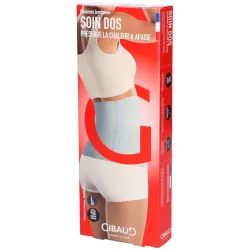 GIBAUD CHALEUR Nierenwärmer, Grösse L, 30cm, anthrazit (1 Stk)