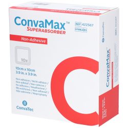 ConvaMax Superabsorber, 10x10cm, nicht adhäsiv (10 Stk)