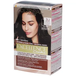 L'Oréal Paris Excellence Nude-Töne 3Us Dunkelbraun, 1Stk