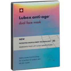 Lubex anti-age dual face mask (4 Stk)