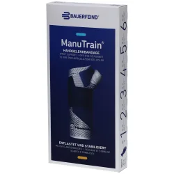 ManuTrain Aktivbandage Grösse 6 links titan (1 Stk)