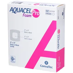 ConvaTec AQUACEL Foam Pro 8x8cm (10 Stk)