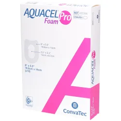 ConvaTec AQUACEL Foam Pro 19.8x14cm Ferse (10 Stk)