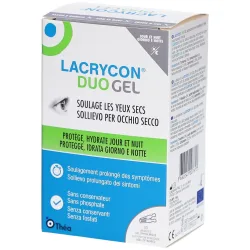 LACRYCON DUO Gel zur Linderung trockener Augen (30x0.4g)