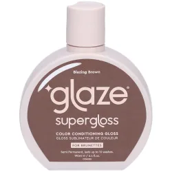 Glaze - Super Color Conditioning Hair Gloss Blazing Brown for Brunettes, 190 ml