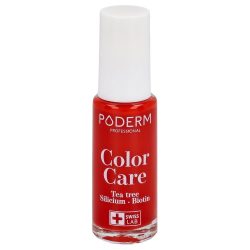 PODERM Vernis Color Care 363 Rouge Puissant (8ml)