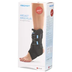 AIRCAST AirGo Plus, Grösse L, Schuhgrösse 42-46 links, schwarz (1 Stk)