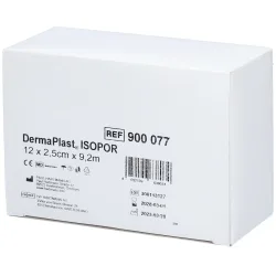 DermaPlast ISOPOR 2.5cmx9.2m Vlies (12 Stk)