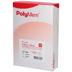 PolyMem Heftpflaster aus Vliesstoff, 10x13cm (15 Stk)