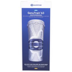 GenuTrain A3 Aktivbandage Grösse 1 rechts titan (50 ml)