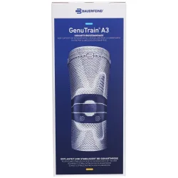 Bauerfeind GenuTrain A3 Aktivbandage Gr4 rechts titan
