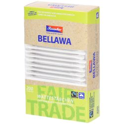 Bellawa Fairtrade Wattestäbchen 200 Stück