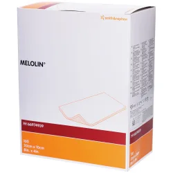 MELOLIN Wundkompressen, 10x20cm, steril (100 Stk)