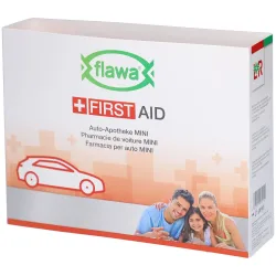 FLAWA Auto-Apotheke Mini Bag, rot (1 Set)