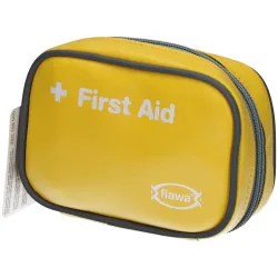 FLAWA Taschenapotheke Etui, Erste-Hilfe-Set, hellgelb (1 Stk)