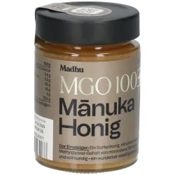 MADHU Manuka Honig MGO 100+ (250g)