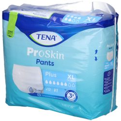 TENA ProSkin Pants Plus, Grösse XL, Hüftumfang 120-160cm (12 Stk)