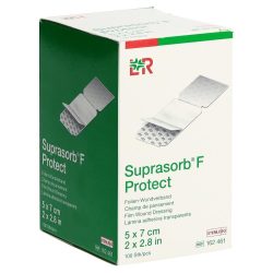 Suprasorb F Folien-Wundverband steril, 5x7cm (100 Stk)