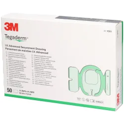 3M Tegaderm I.V. Advanced, Kanülenfixierverband steril, 8.5x11.5cm (100 Stk)